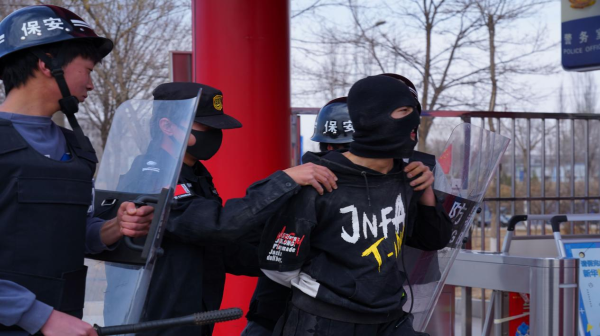 【“三抓三促”行动进行时】共铸反恐防线 守护平安校园——反恐防暴应急演练