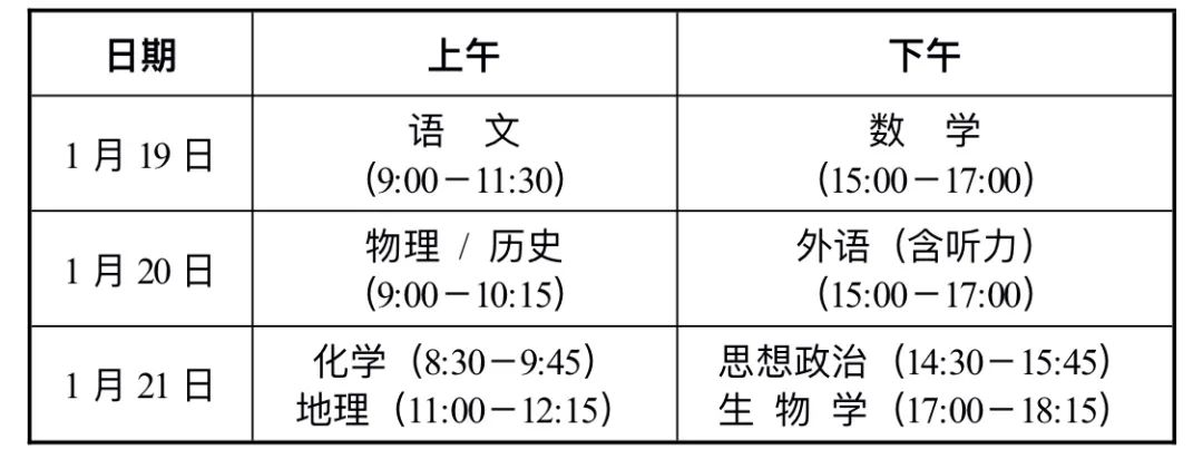 关于举行2024年新高考适应性测试的公告